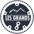 logo les grands 8 défi vélo cols de montagne Alpes Pyrénées